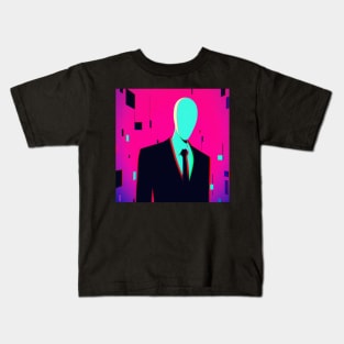 Slenderman Kids T-Shirt